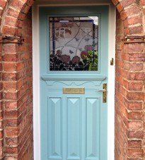 1930s style front door