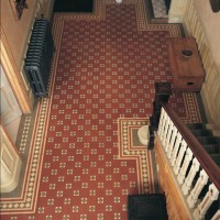 Victorian hallway renovation